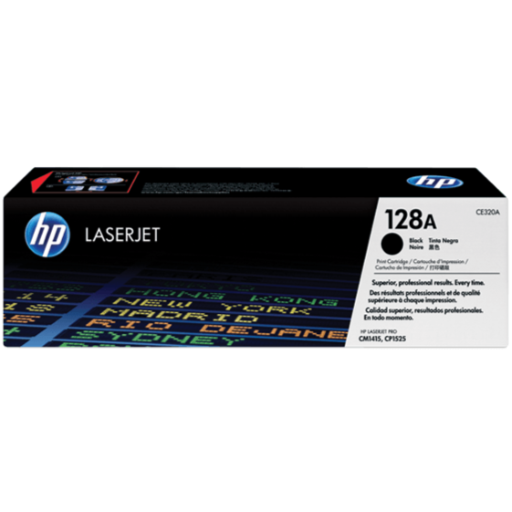 HP 128A Black Toner Cartridge