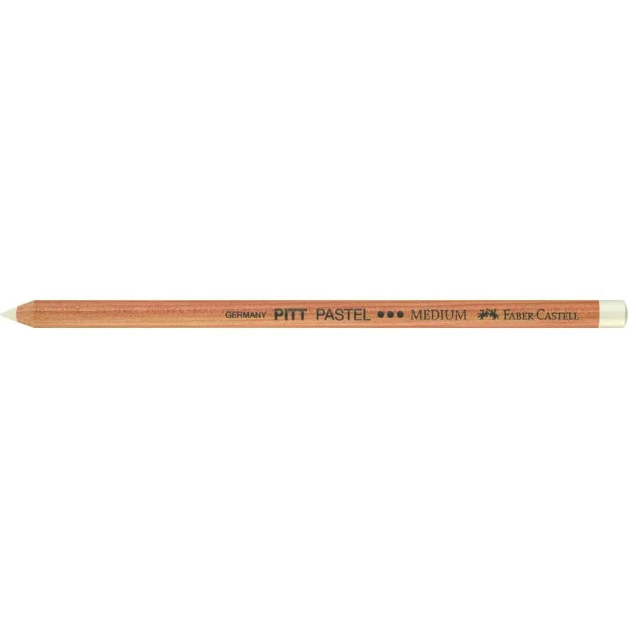 FABER-CASTELL PITT ARTISTS PASTEL PENCILS WHITE MEDIUM OIL FREE FC112201