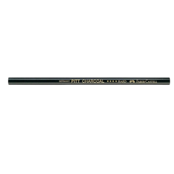 FABER CASTELL PITT COMPRESSED CHARCOAL PENCILS HARD 6PC FC112993