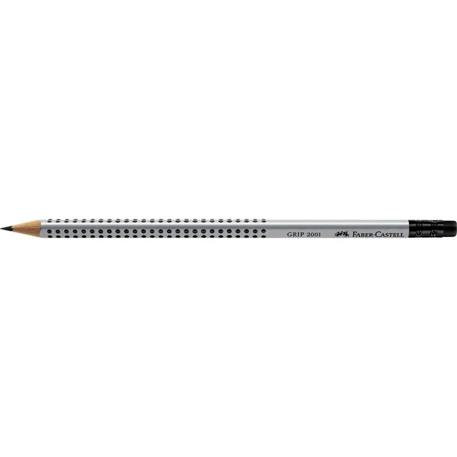 FABER-CASTELL TRIANGULAR GRIP 2001 HB PENCILS WOODEN ERASER FC117000