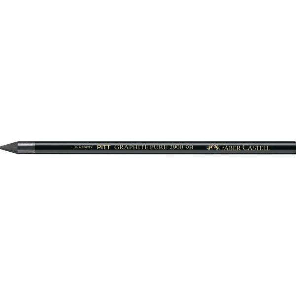 FABER-CASTELL GRAPHITE PENCIL PITT GRAPHITE PURE 9B FC117309