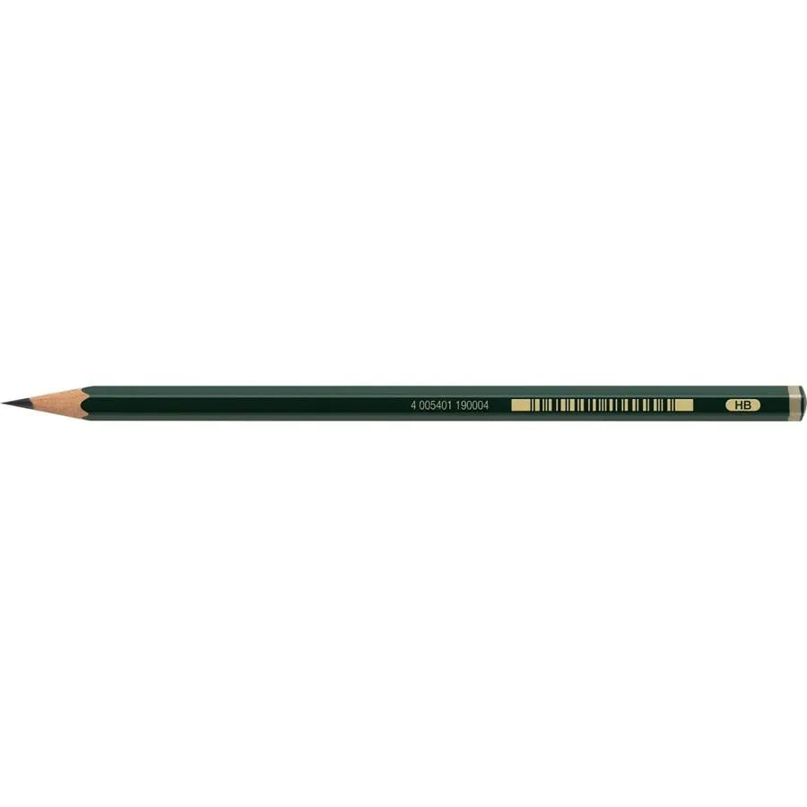 FABER-CASTELL GRAPHITE PENCIL CASTELL9000 HB FC119000