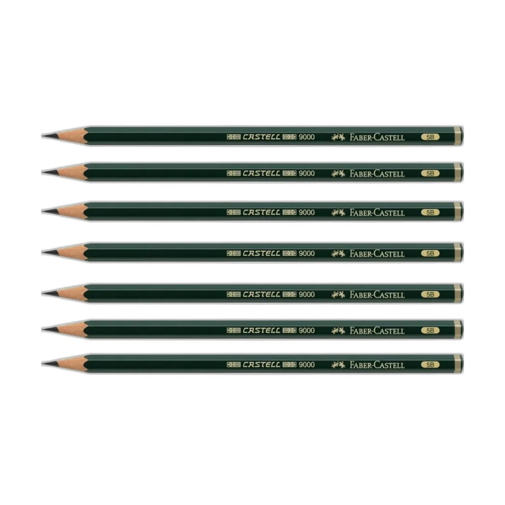 FABER-CASTELL GRAPHITE PENCIL CASTELL9000 5B FC119005