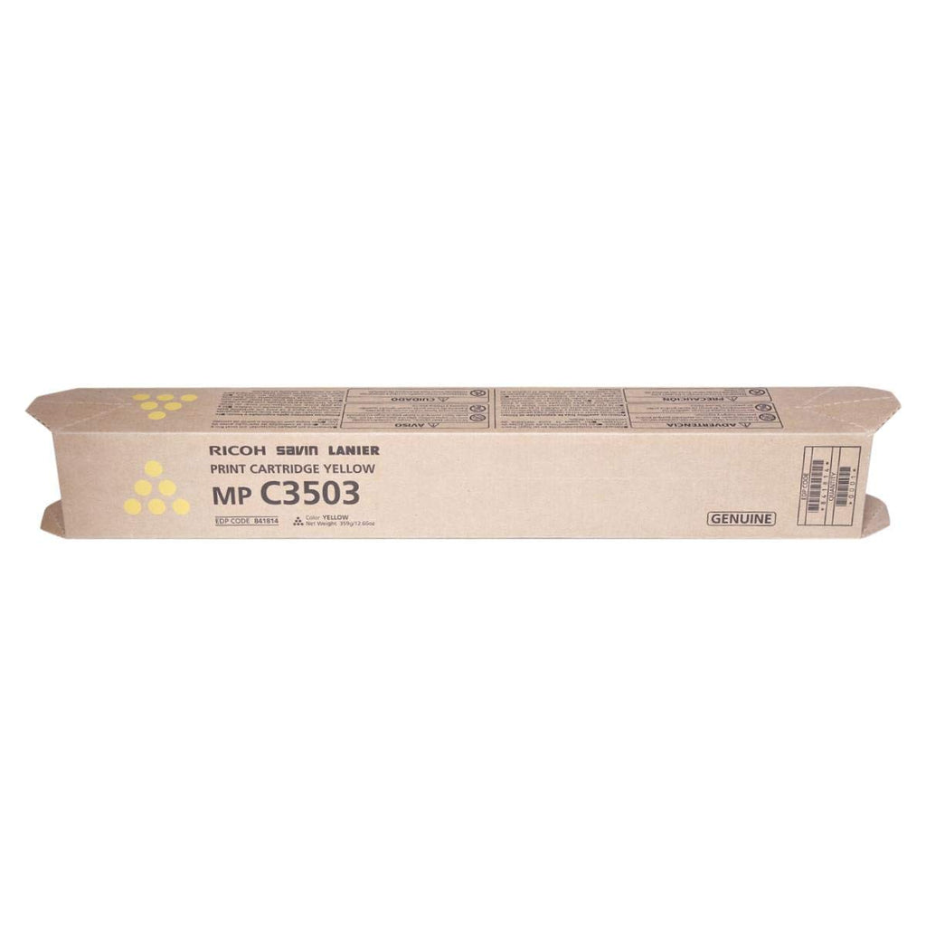 Genuine Ricoh MP C3503 Yellow Toner Cartridge