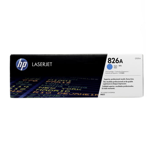 HP 826A LaserJet Toner Cartridge - Cyan (CF311A)