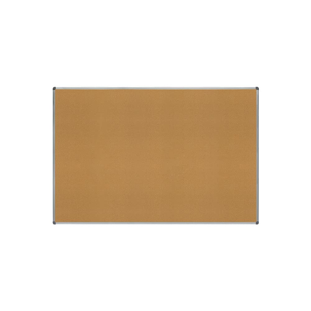 Cork board with Aluminium frame 90x120cm Rocada RD-6204 made in Spain