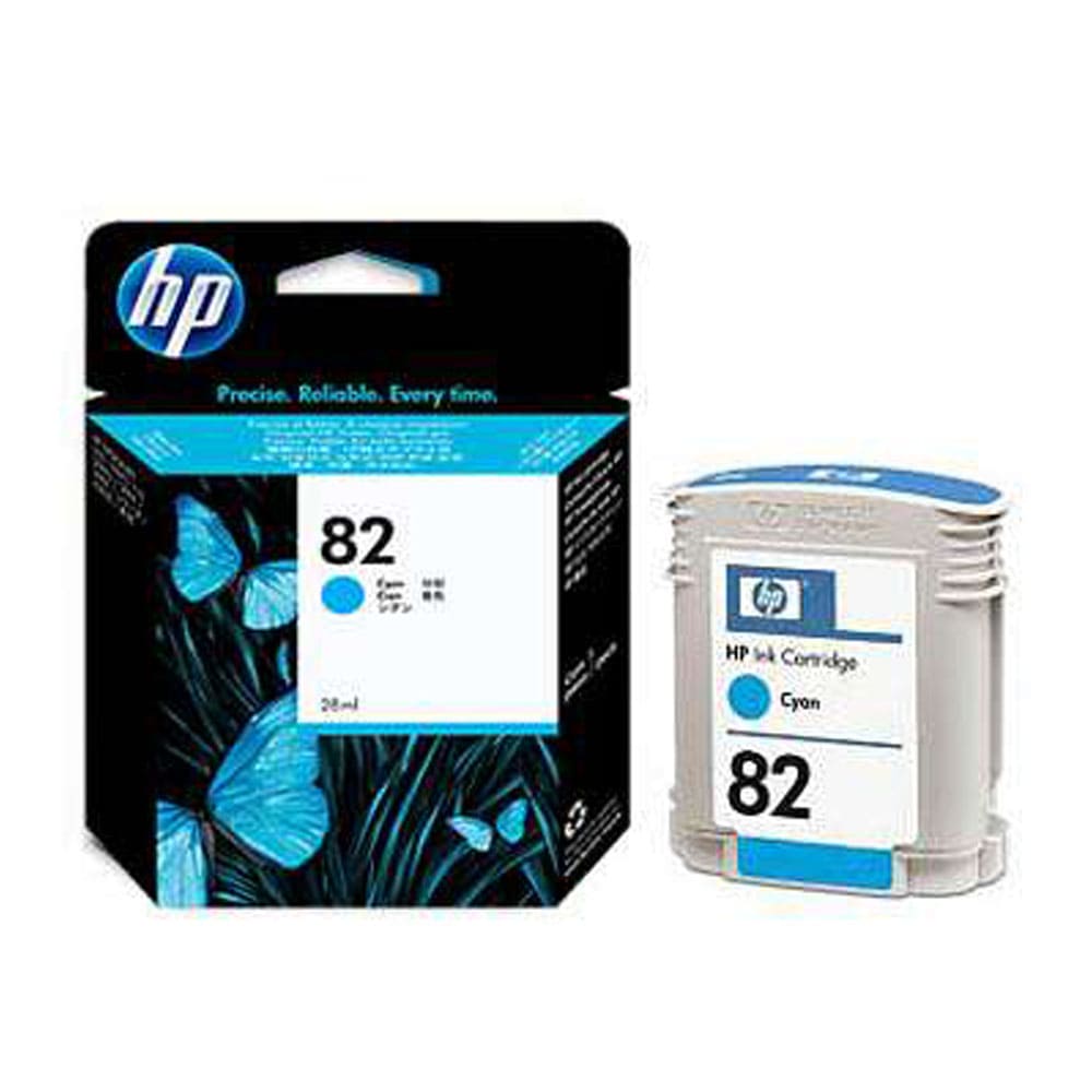 HP 82 Cyan 28ml Ink Cartridge (CH566A)