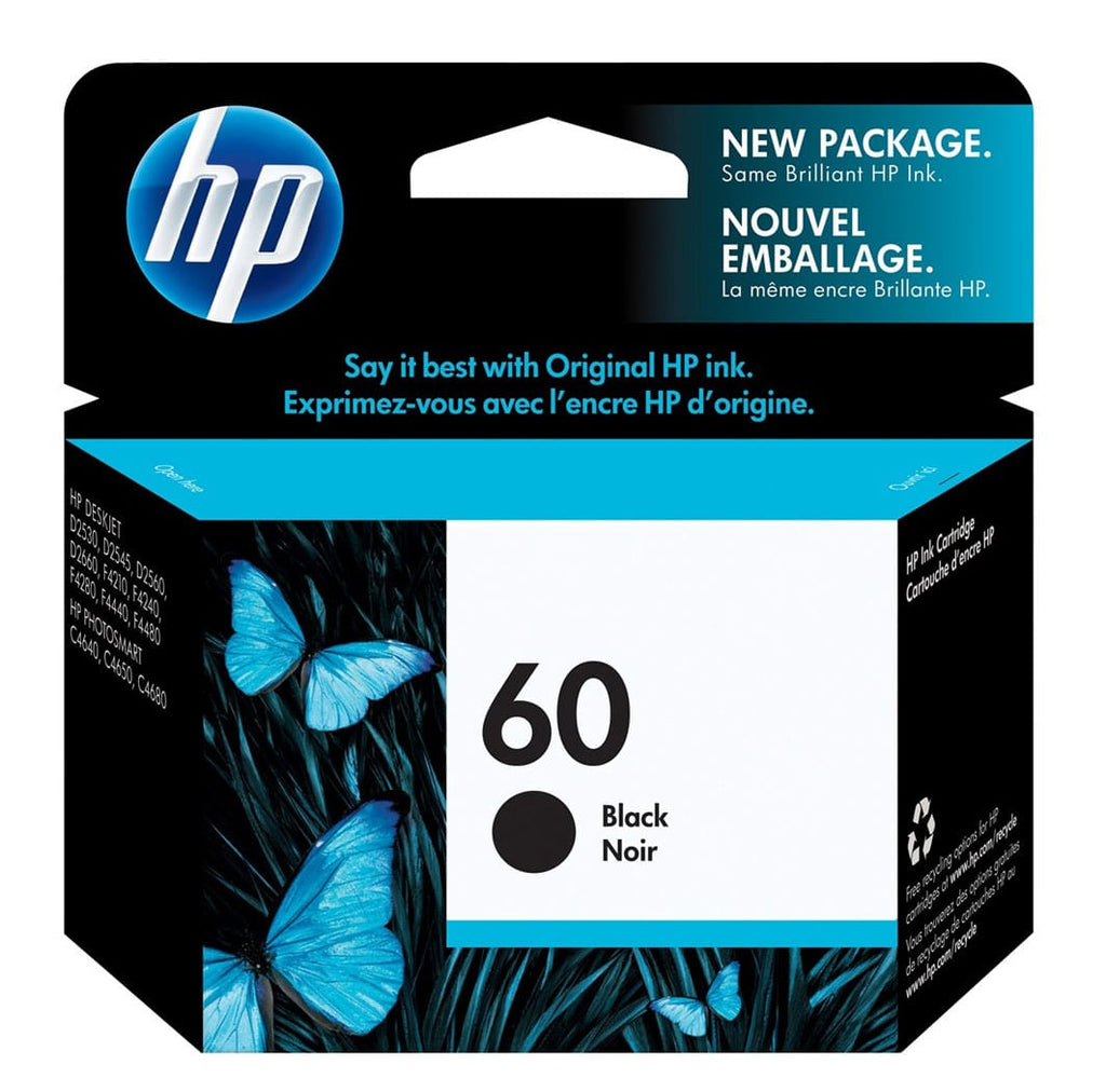 HP 60 Black Original Ink Cartridge