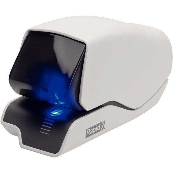 Rapid R5025E Electric Stapler - White, 25 Sheets Capacity