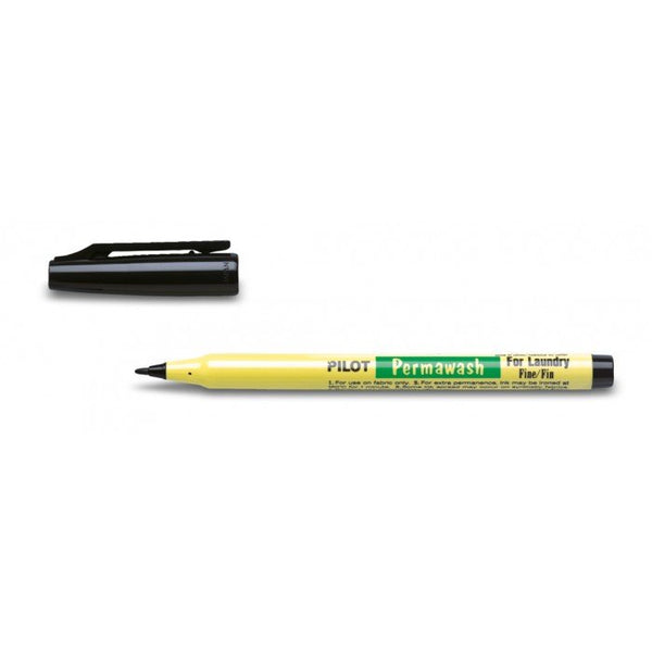PILOT SWN-LMF Permawash Laundry Marker Fine Black