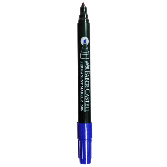 Faber Castell Permanent Marker Blue 1586