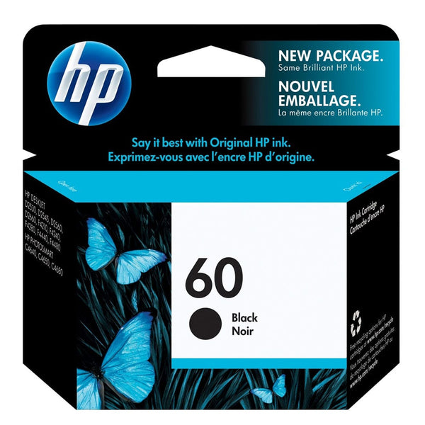 HP 60 Black Original Ink Cartridge