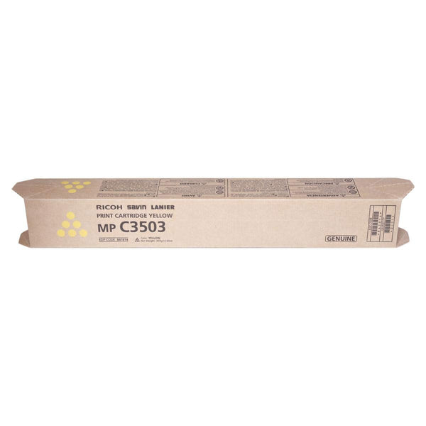 Genuine Ricoh MP C3503 Yellow Toner Cartridge