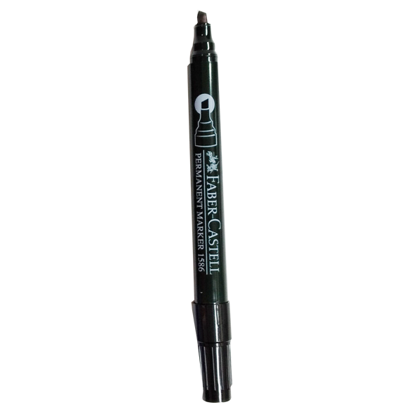 Faber Castell Permanent Marker Black 1586