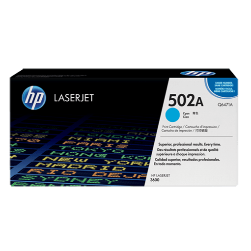 HP 502A Cyan LaserJet Toner Q6471A