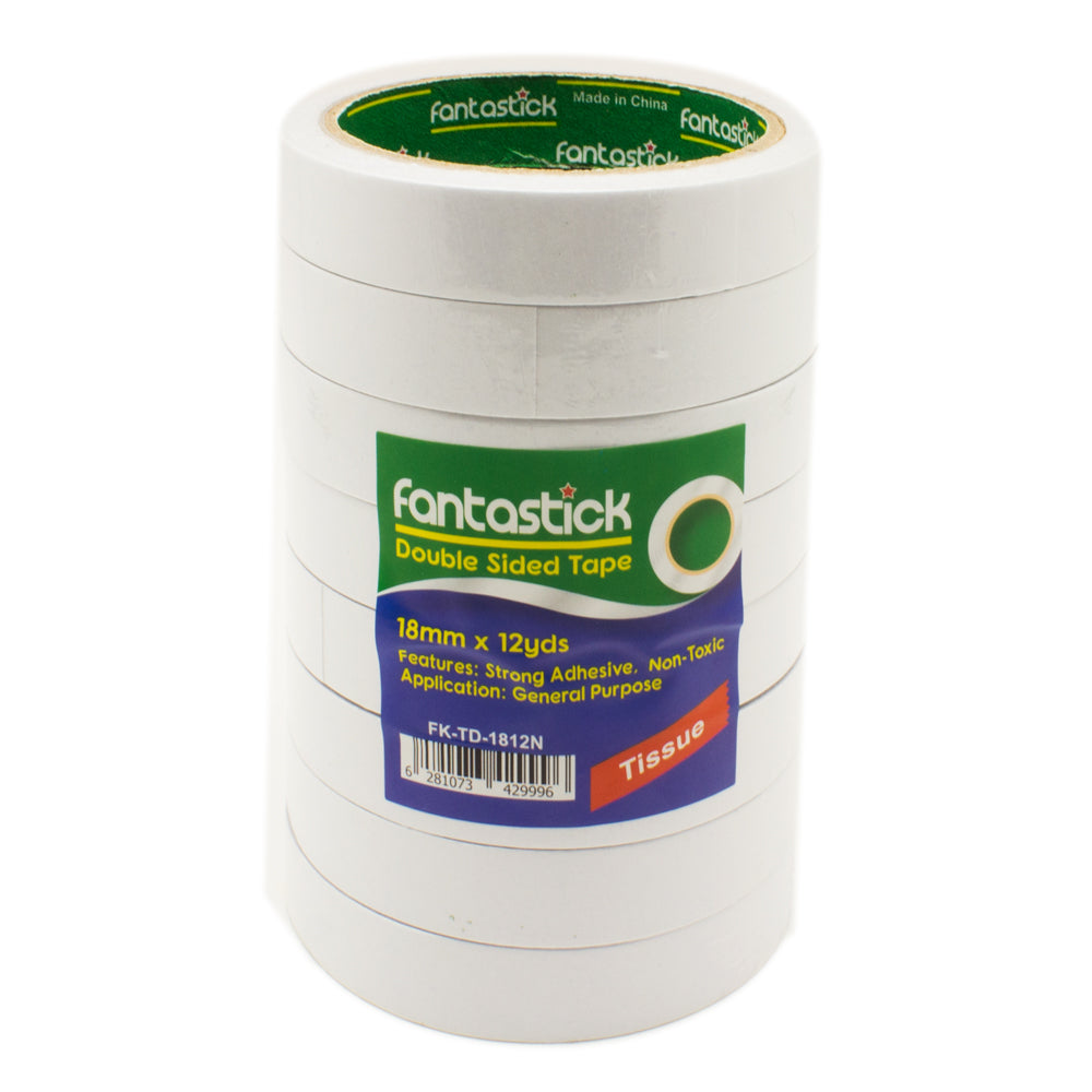 Fantastick 1812N Double sided tape 3/4"x 12 yards