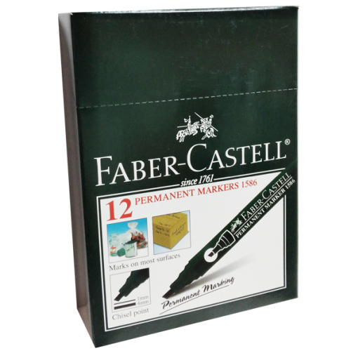 Faber Castell Permanent Marker Blue 1586
