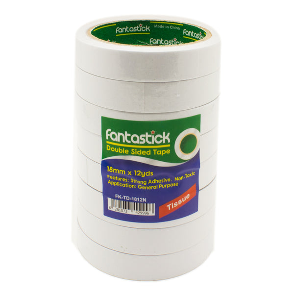 Fantastick 1812N Double sided tape 3/4"x 12 yards