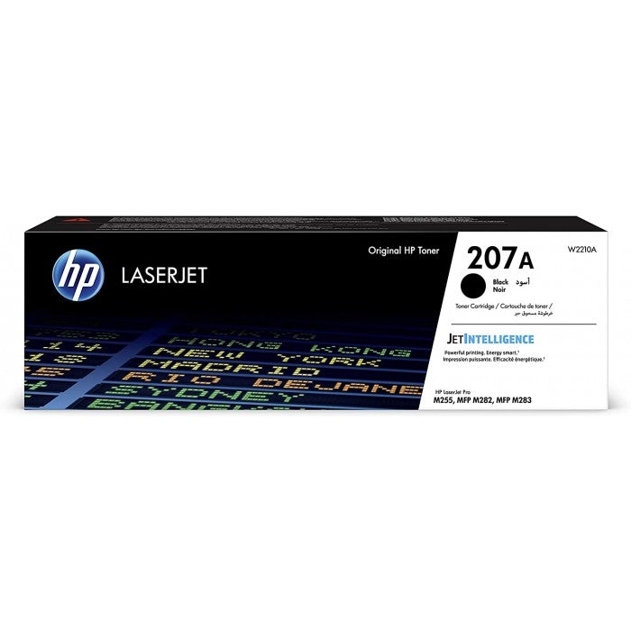 HP 207A Black Toner Cartridge W2210A