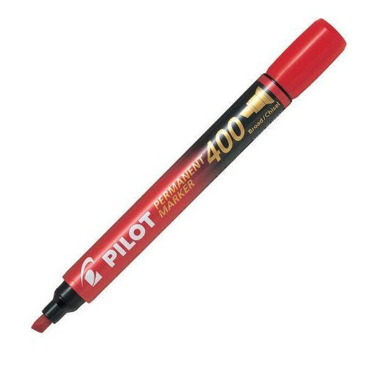 PILOT SCA-400 Permanent Marker Chisel Tip (Pack of 12)