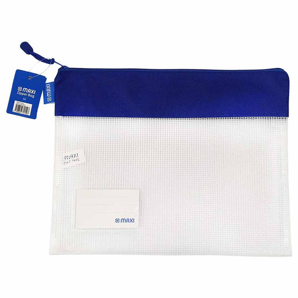 Maxi Eva Single Zipper Bag A4 - 32.9 x25 cms with Name Card