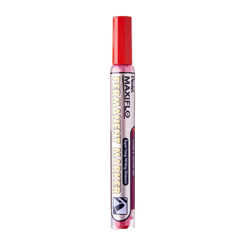 Pentel NLF50 Maxiflo Bullet Tip Permanent Marker (Pack of 12)/Pieces