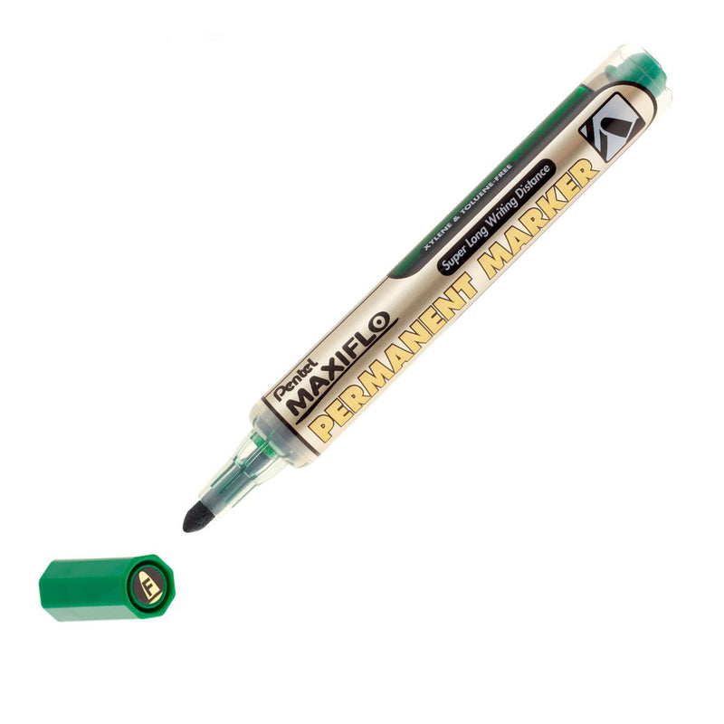 Pentel NLF50 Maxiflo Bullet Tip Permanent Marker (Pack of 12)/Pieces