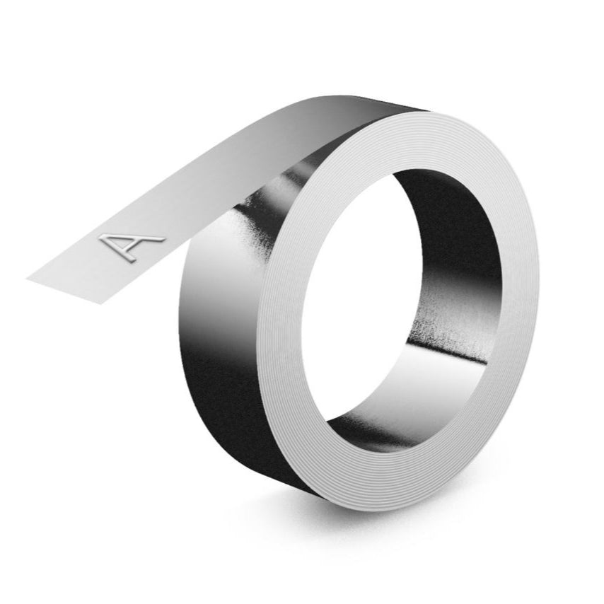 Dymo embossing aluminium tape 12mmx4.8m (DY31000)
