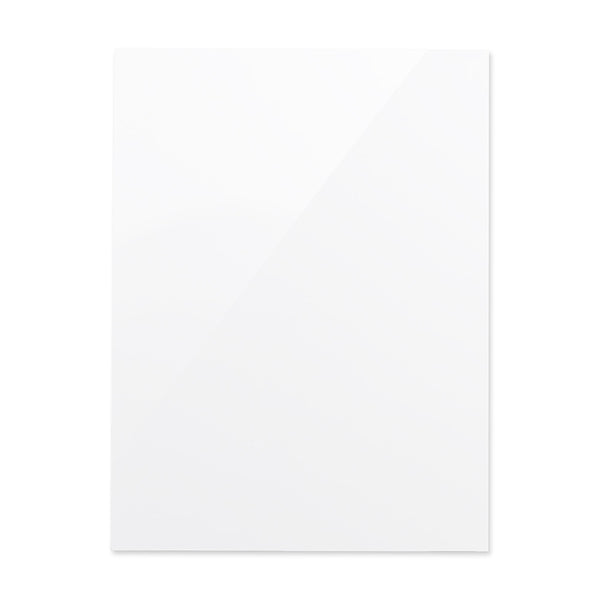 Frameless magnetic glass board Rocada made in Spain 6707-25P (magnetic glass board - 120x150cm pure white colour) - 25 year surface warranty
