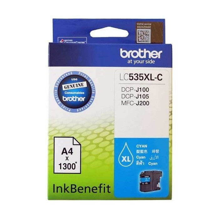طابعة Brother LC-535XL سماوي