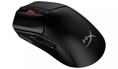 Hyperx Pulsefire Saga RGB Customizable Gaming Mouse Precision Tracking up to 8kHz Lightweight 69 Gram Tactile Clicks HyperX 26K Sensor HyperFlex 2 USB Cable Support PC, PS5™, Xbox Series X|S , Black