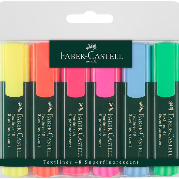 Faber Castell Textliner set of 6 FC 154806 Germany