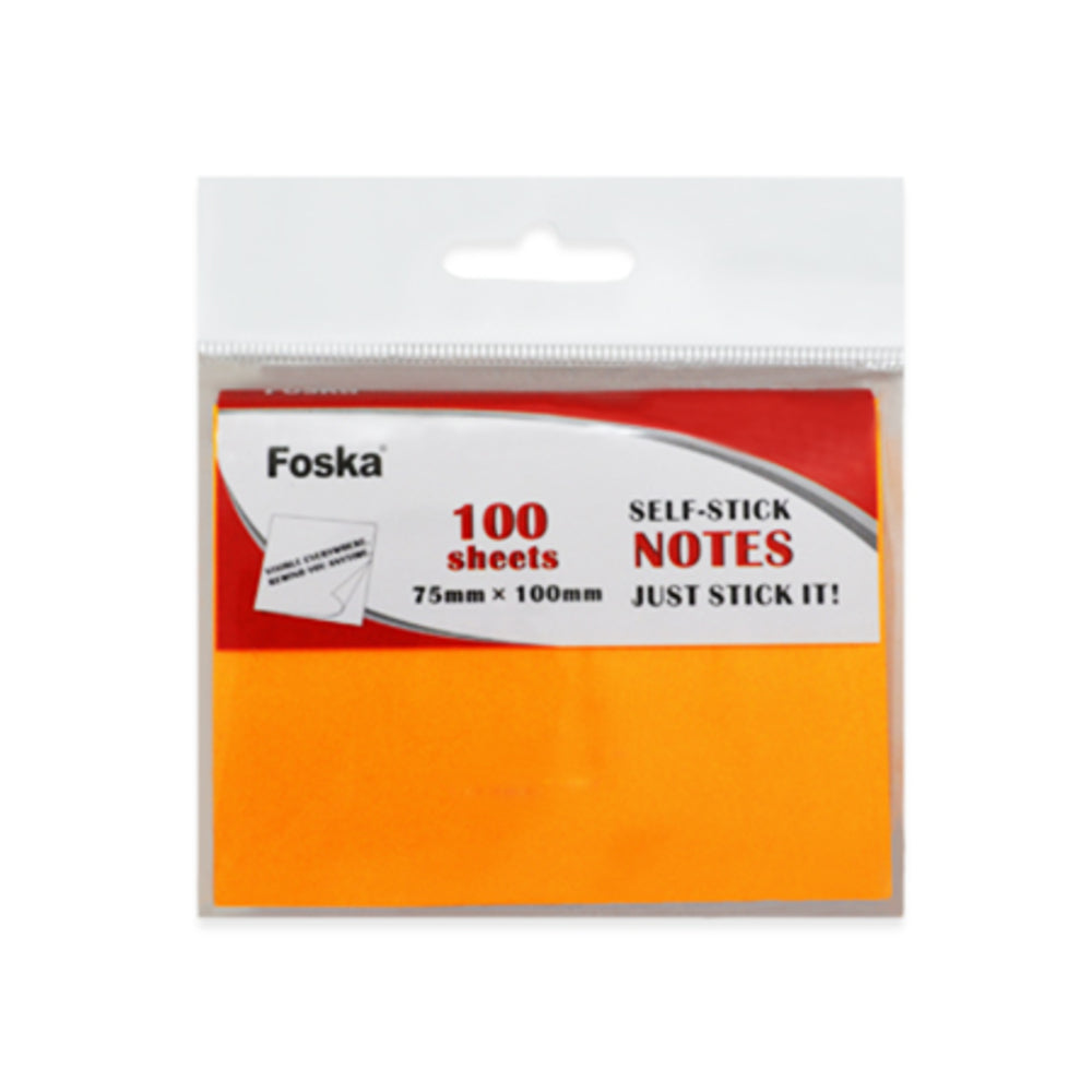 Sticky Notes 4″ x 3″ Assorted Color, 100 Sheets/Pad