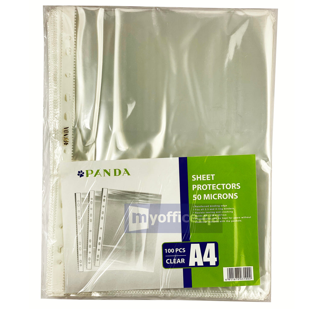 Sheet Protectors 50 Gsm (Pack of 100)
