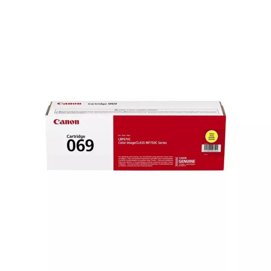 Canon 069 Toner Cartridge Yellow