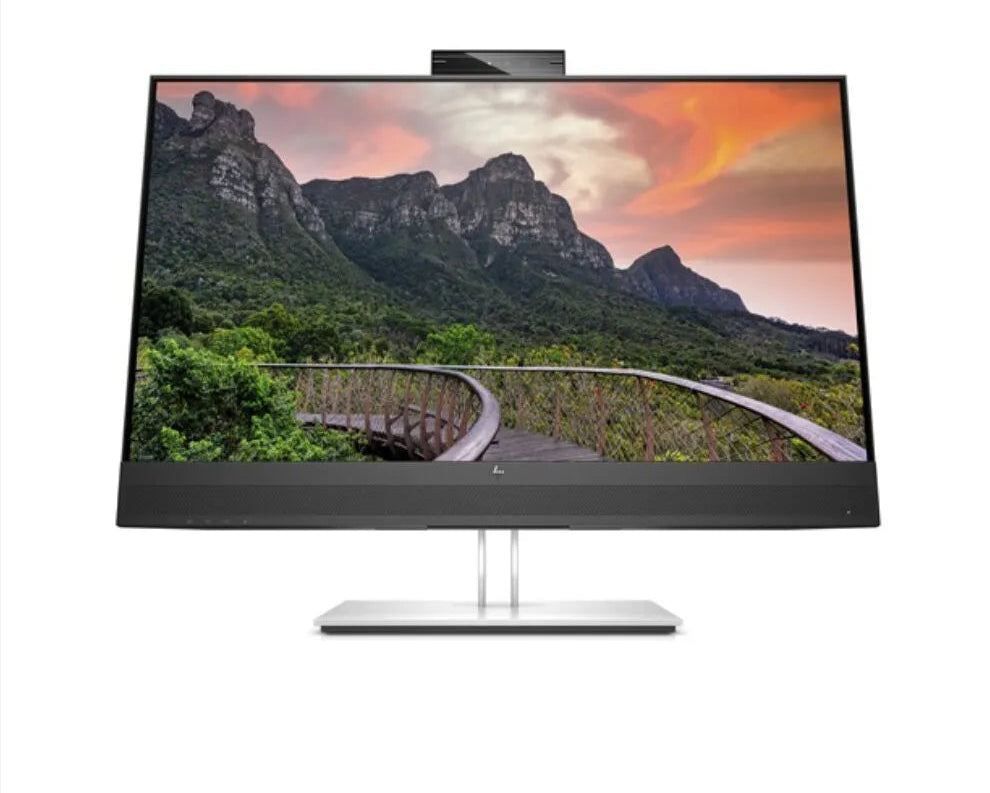 شاشة مؤتمرات HP E27m G4 بمنفذ USB-C، مقاس 27 بوصة، ودقة QHD، ومعدل تحديث 75 هرتز، ووقت استجابة 5 مللي ثانية (GtG مع Overdrive)، وتقنية خالية من الوميض، وإضاءة زرقاء منخفضة | 40Z29AS#ABV