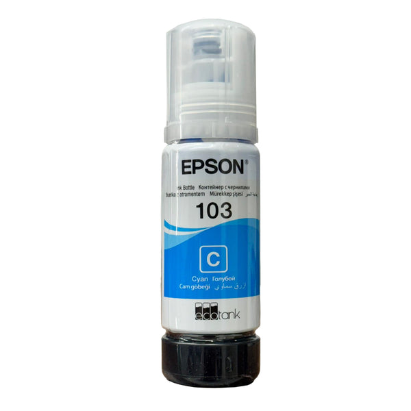 Epson 103 Cyan Ink 65ML Bottle