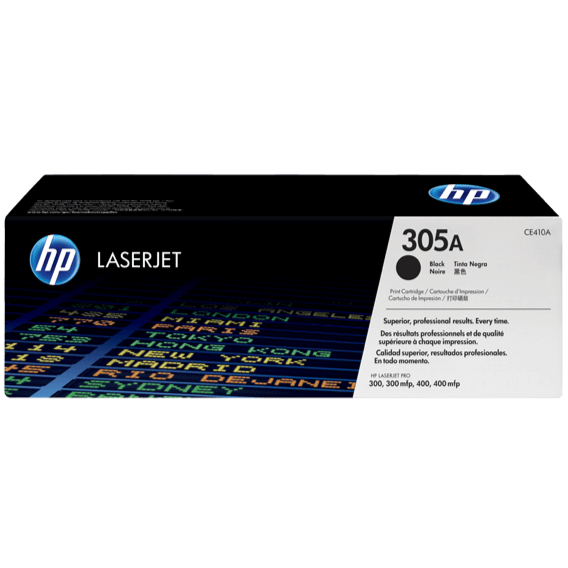 HP 305A Black Original LaserJet Toner Cartridge