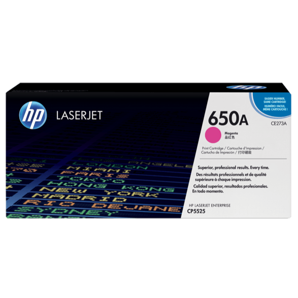 HP 650A Magenta LaserJet Toner