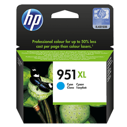 HP 951XL Cyan Cartridge
