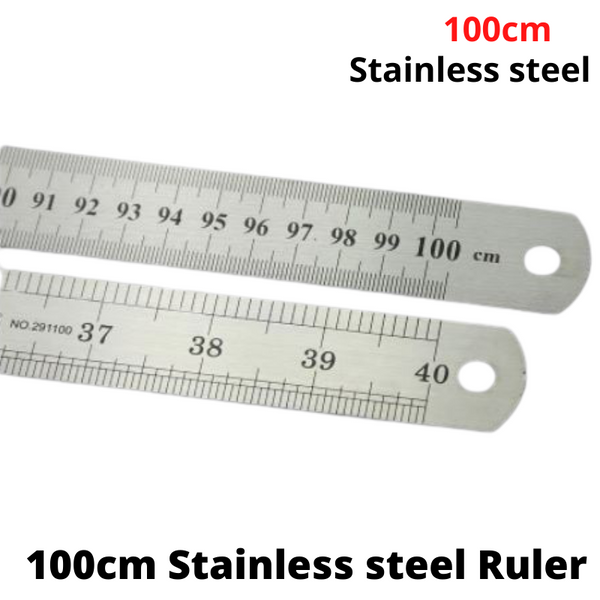 Foska Stainless Steel Ruler 100CM